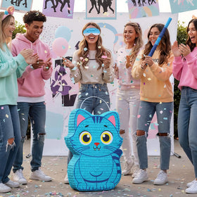 Crtiin kpop-theme party decor for engagement and photo moments