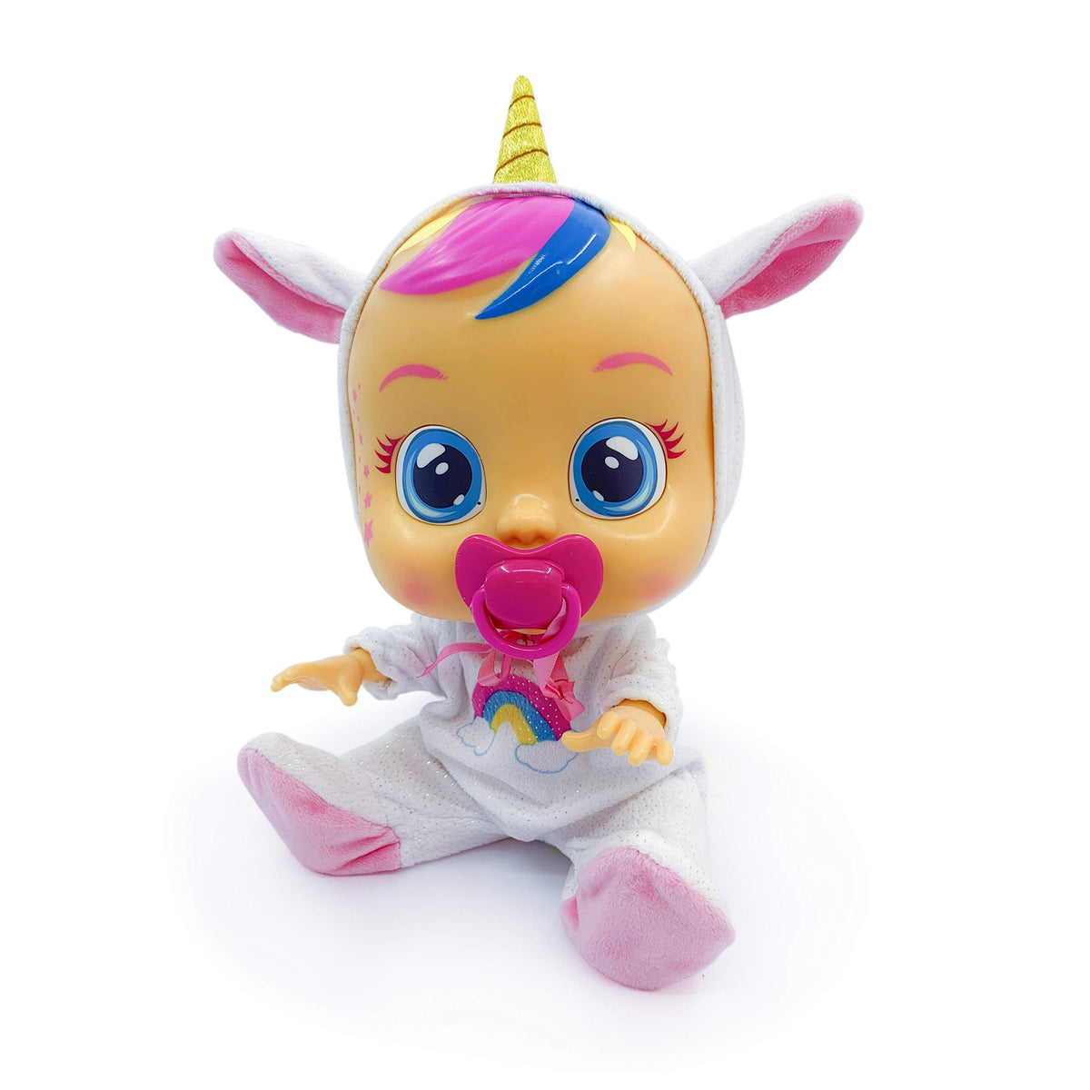 Cry Babies Dreamy unicorn 12inch doll pajamas highlight cozy dress up moments.