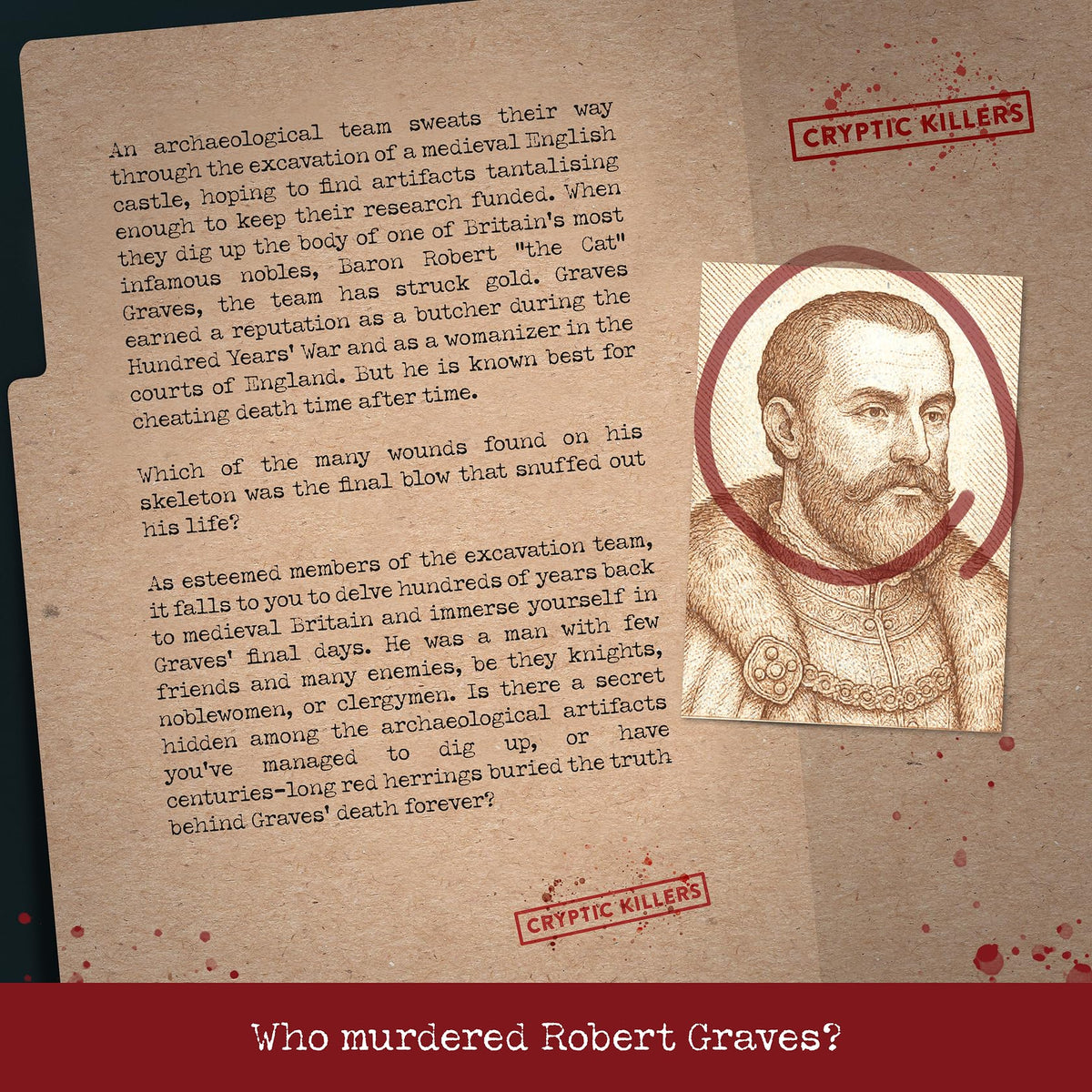 Cryptic Killers case files evidence pages reveal historical clues for engaging investigations.