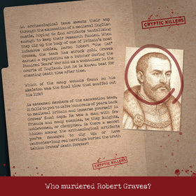 Cryptic Killers case files evidence pages reveal historical clues for engaging investigations.