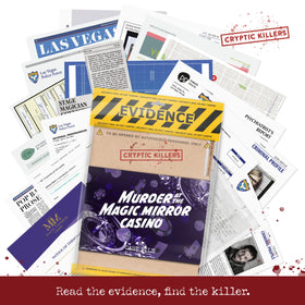 Cryptic Killers couples night-in setup invites friends to participate.