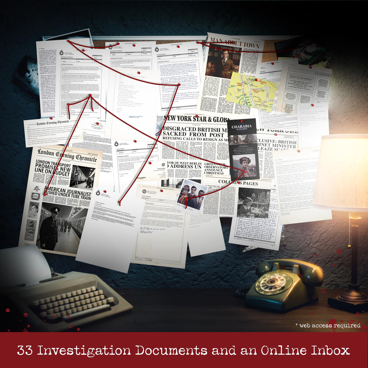 Cryptic Killers Murder in Market Hill suspect photos guide suspect evaluation during gameplay.