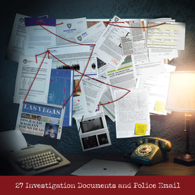 Cryptic Killers police inbox screen enhances clue-solving experience.