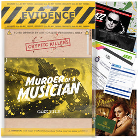 Cryptic Killers unsolved murder music studio scene reveals clues for a musician's case.