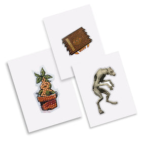Unboxing Crystal Art Harry Potter pack reveals shiny stickers ready to place