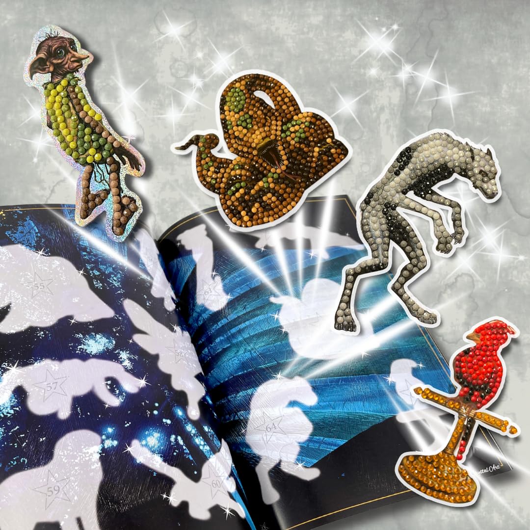 Stickers average 6 cm height for detailed crystal art work