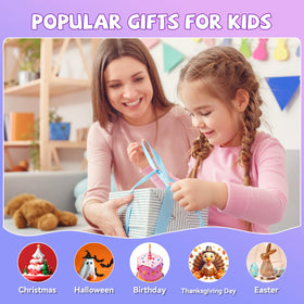 CscyyAmz pink karaoke machine with vibrant lights for lively parties