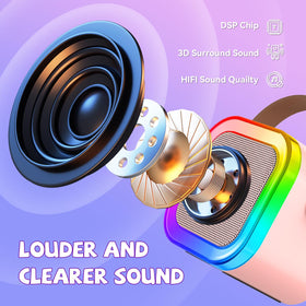 CscyyAmz portable mini karaoke design for easy carrying