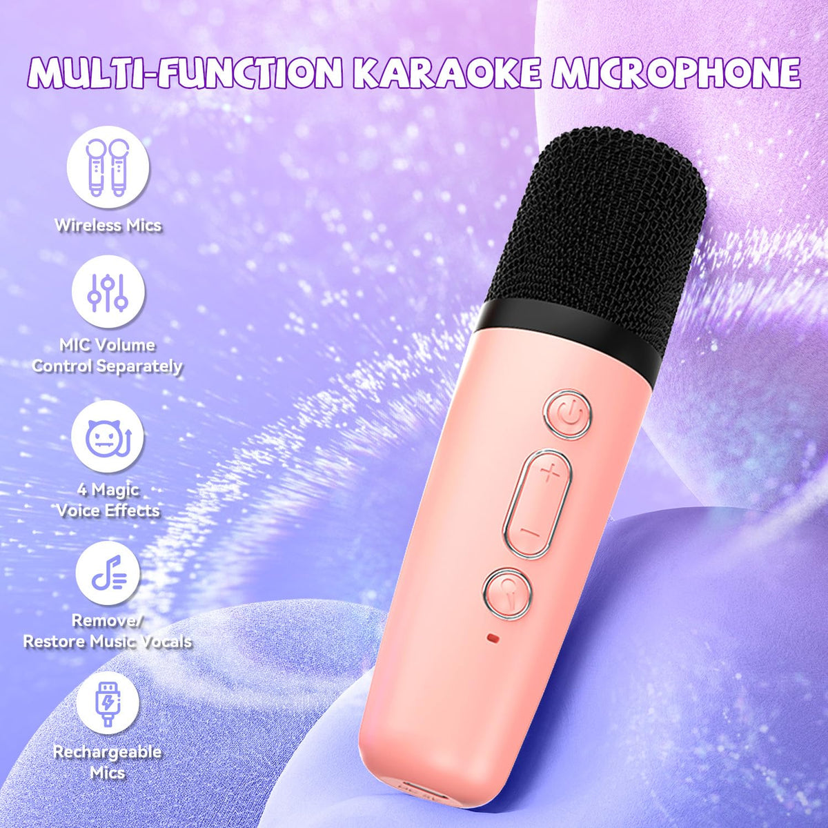 CscyyAmz portable design with long-lasting battery for parties