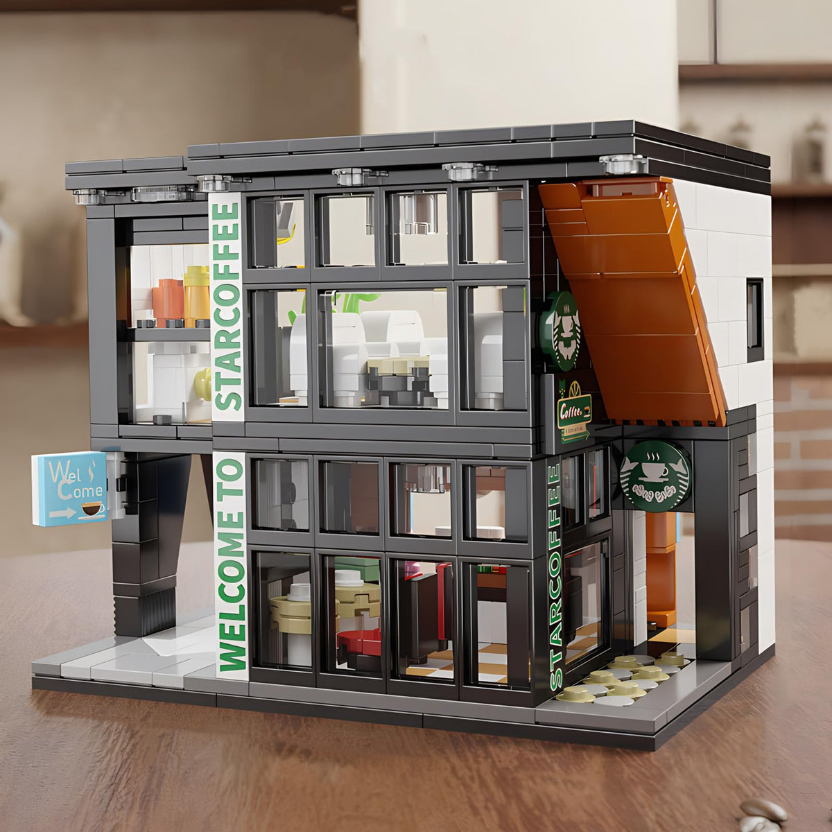 CSNRHG Coffee Shop 581-piece building blocks kit