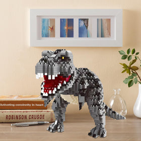CSNRHG Tyrannosaurus Rex assembly process illustrating hands-on activity