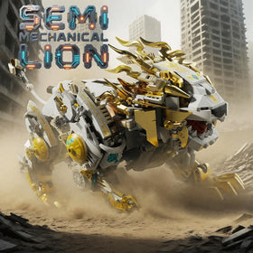 CSNRHG Mechanical Lion exposed gears showcase engineering detail for curious minds.