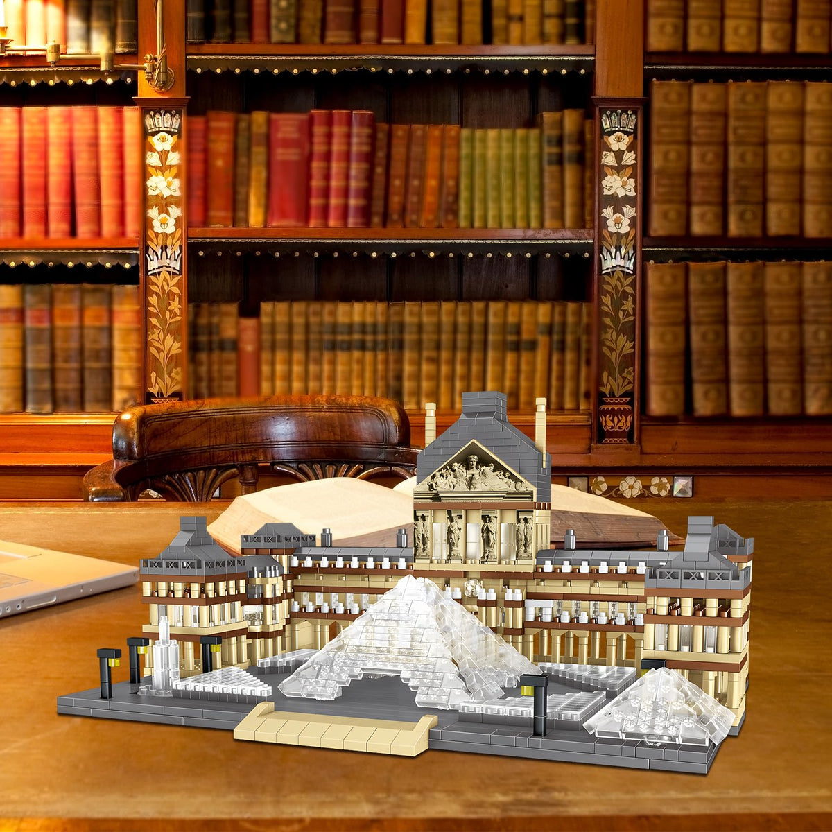 CSNRHG Louvre roof tile details for realistic construction.