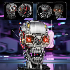 CSNRHG poseable skull desk display enables flexible showcasing and conversation starters