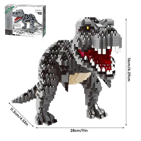 CSNRHG Tyrannosaurus Rex building set assembled showing durable joints