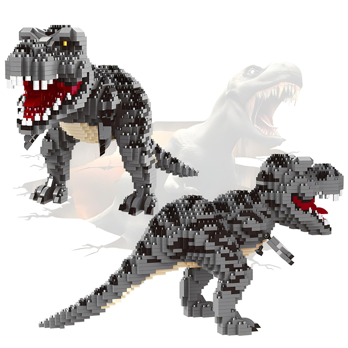 CSNRHG Tyrannosaurus Rex pose on display on a shelf