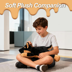 CSVBTRF German Shepherd plush in bedroom decor shows versatile styling