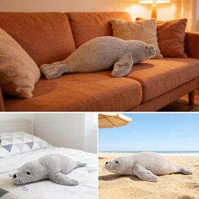 CSVBTRF seal plush makes a cute kids' gift.