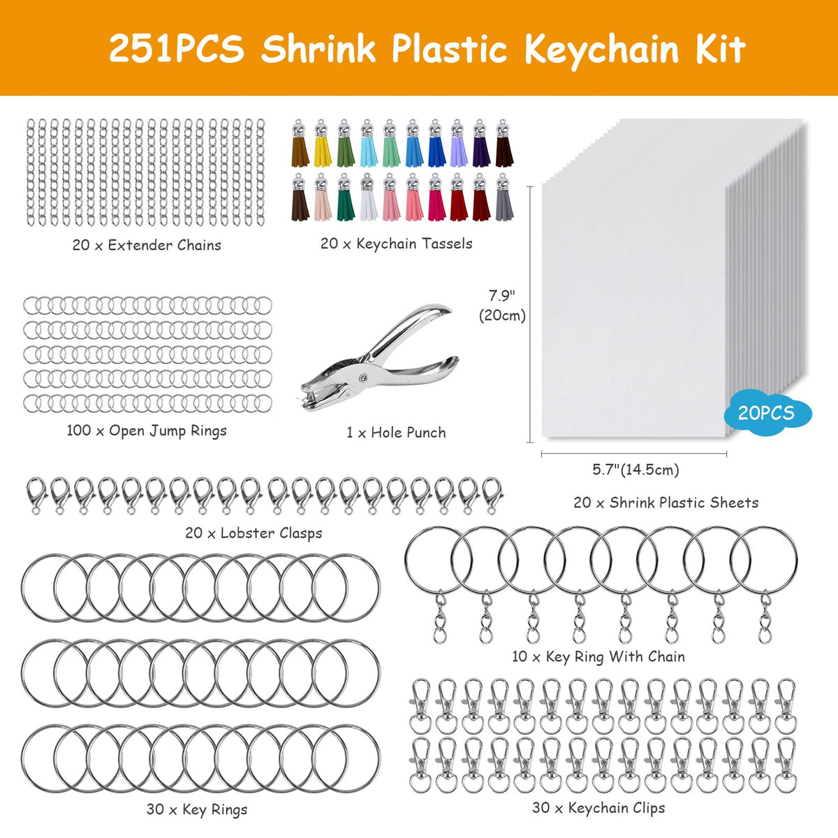 Csyidio shrink dink sheets ready for colorful designs