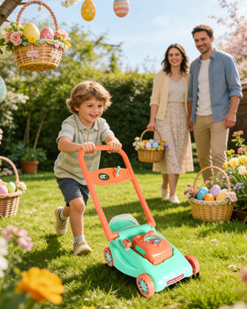 CT SPORTS Lawn Mower bead beating feature adds charm to pretend gardening