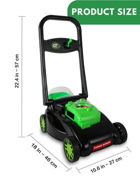 CT SPORTS Kids Lawn Mower supports safe, active play indoors or outdoors.