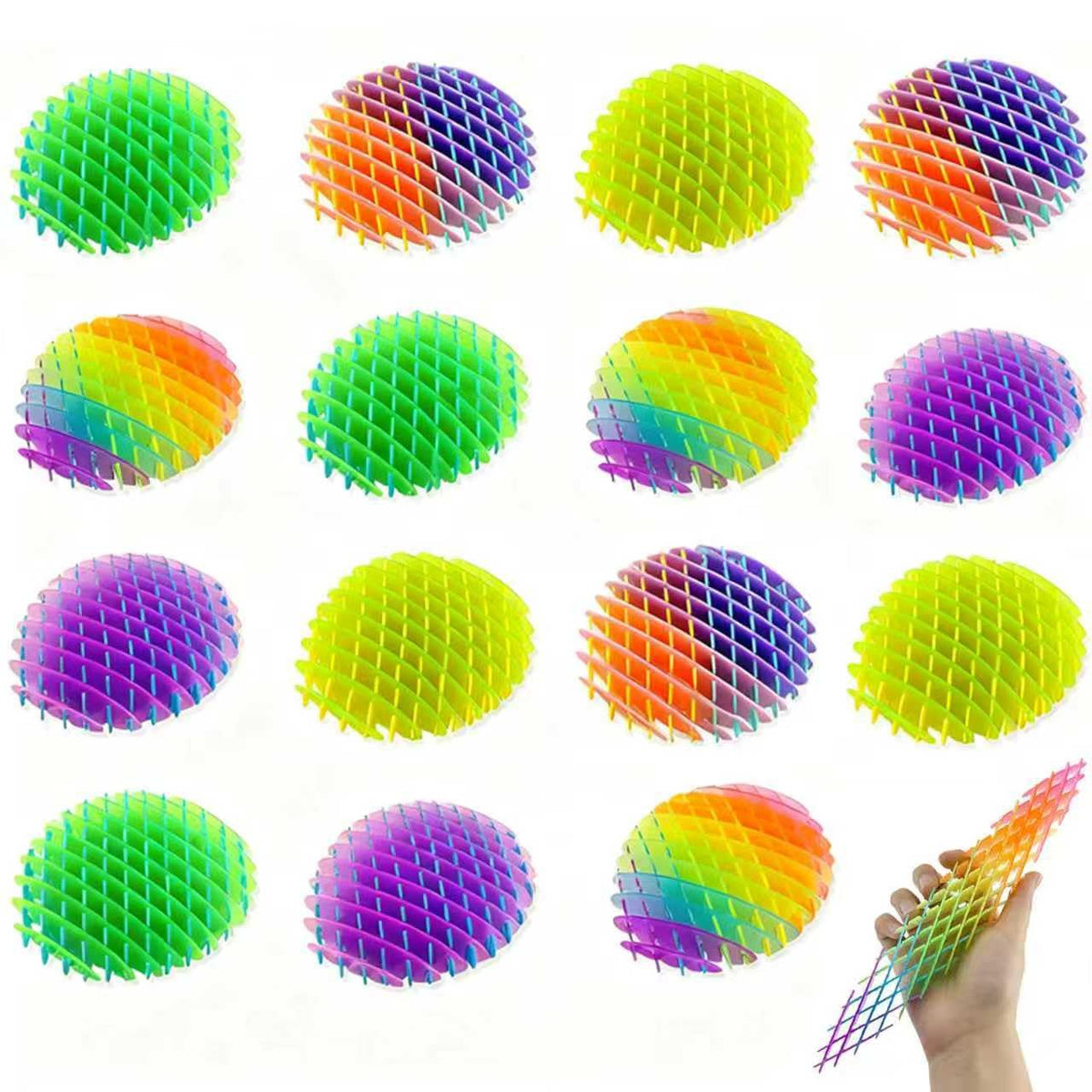 CTong cool big fidget toy in green ornament for on-the-go stress relief