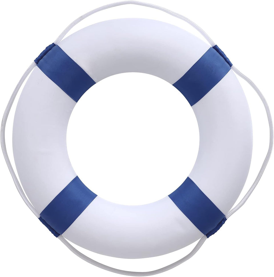 CtopoGo 20 inch foam life ring for pool safety and outdoor decoration