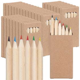 Ctosree mini colored pencils 36-boxes ideal for classroom crafts and gift activities.