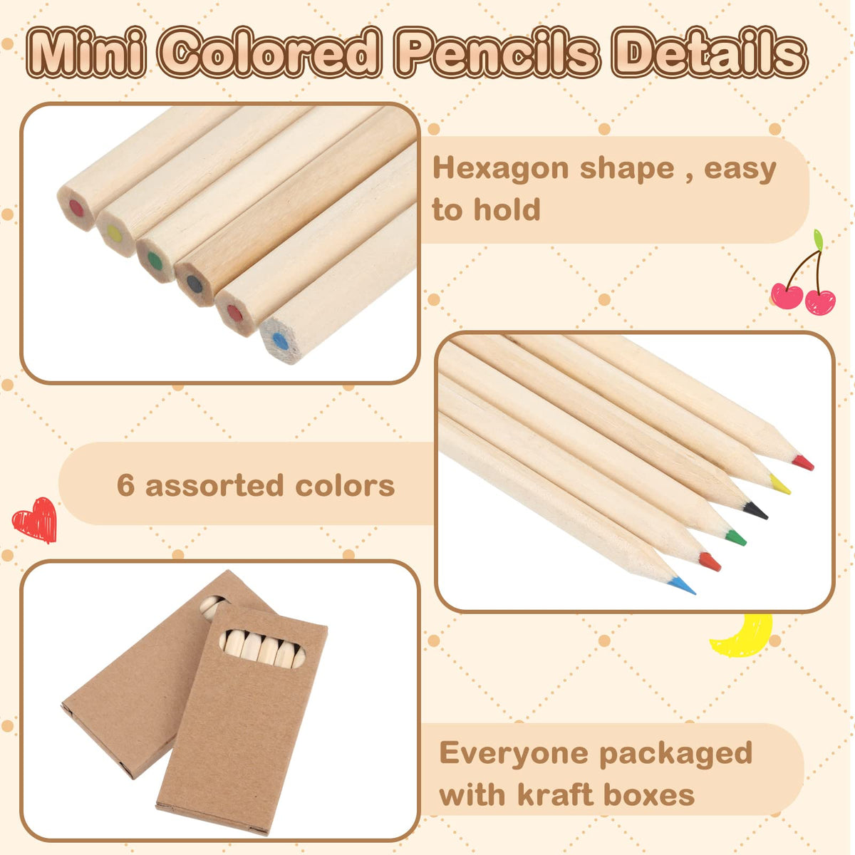 Ctosree six assorted colors for vibrant drawings