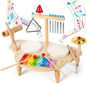 Cubacubo baby drum set with xylophone for toddlers, inviting early rhythm play