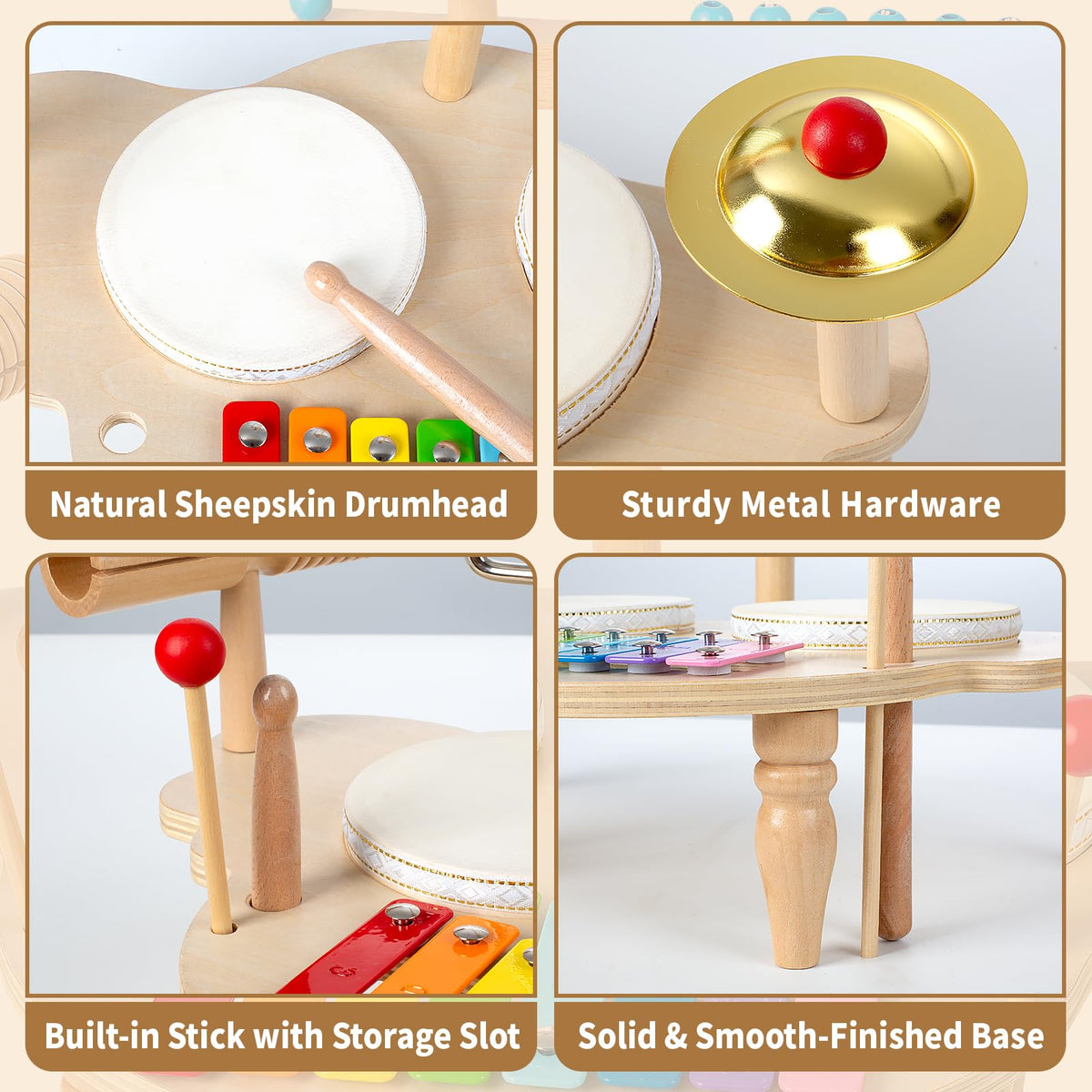 Cubacubo bell instrument, gentle tones for curious listeners