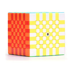CuberSpeed MF9 cube features bright Oracle stickers with secure adhesion