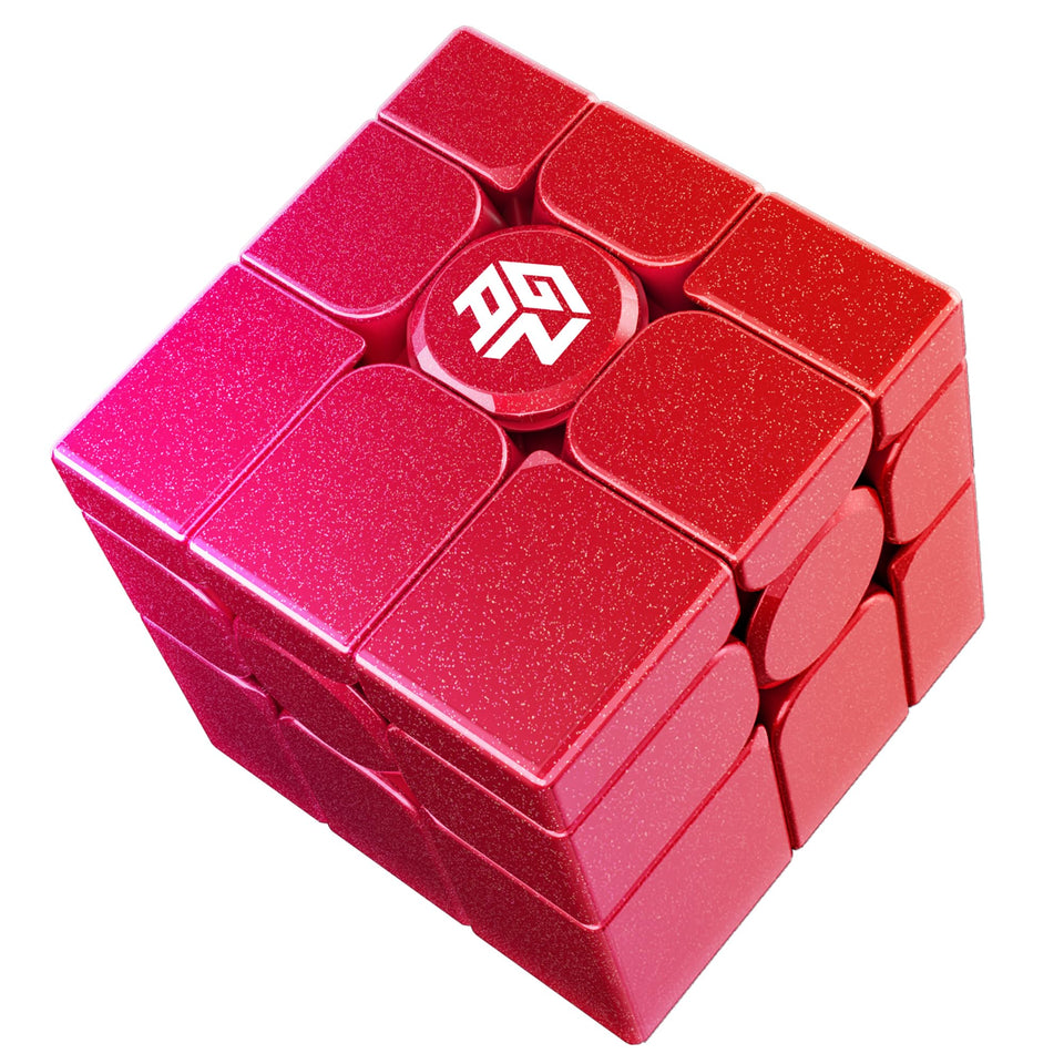 CuberShop GAN Mirror M Red UV-coated cube front view for fast solving