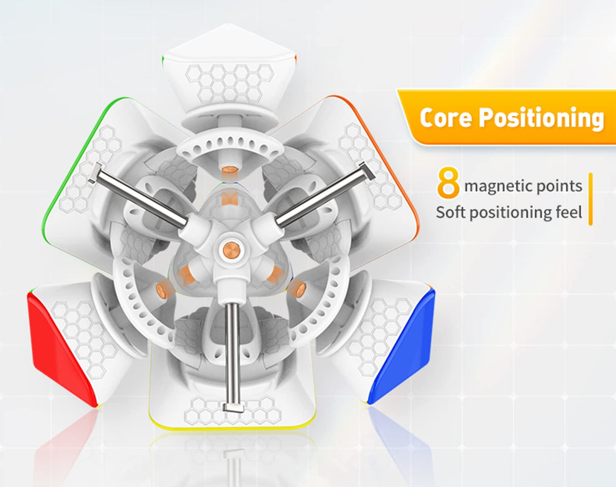 CuberShop GAN Skewb 90-degree corner cutting enables precise moves.