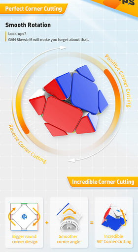 CuberShop GAN Skewb GES PRO tuning supports customizable feel.