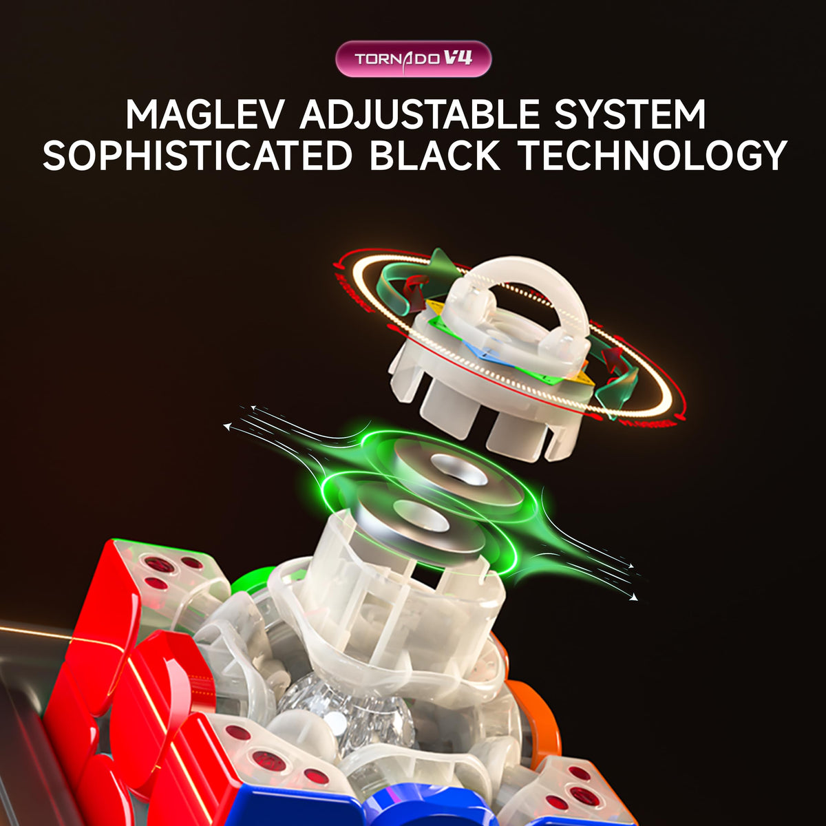 CuberShop Tornado V4 M visual multi-point adjustment enables fine tuning