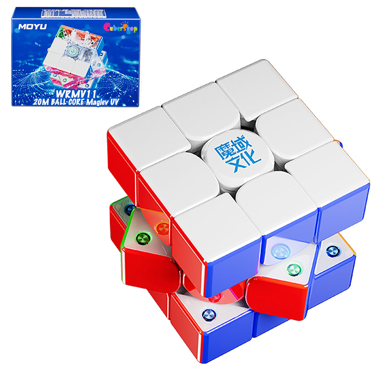 CuberShop Moyu WeiLong V11 maglev outer shell with premium finish for speed solving