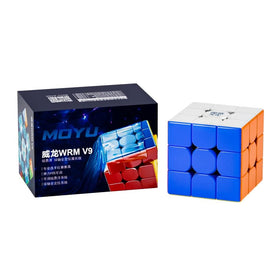 Cuberspeed MoYu WeiLong WRM V9 ball-core magnetism enhances stability during turns.