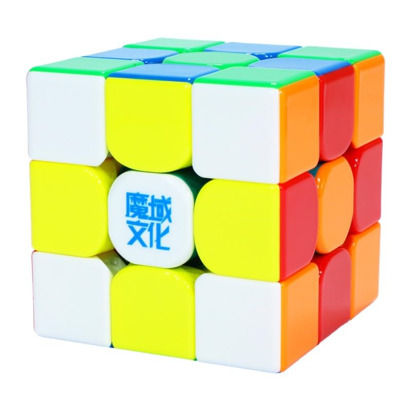Cuberspeed MoYu WeiLong WRM V9 maglev close-up displaying advanced magnetic alignment.