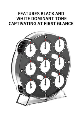 cuberspeed QiYi magnetic clock rounded wheels improve finger comfort during use