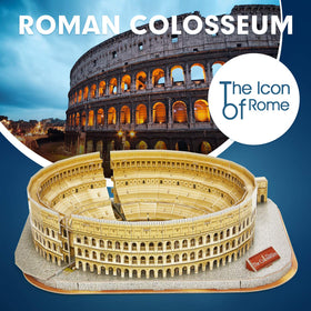 CubicFun National Geographic booklet included to enrich Rome exploration.