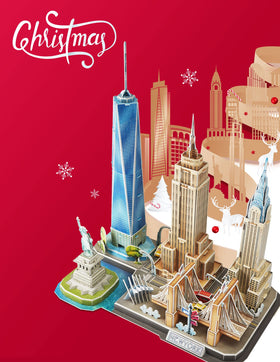 CubicFun complete NYC display offers durable, striking home decor.