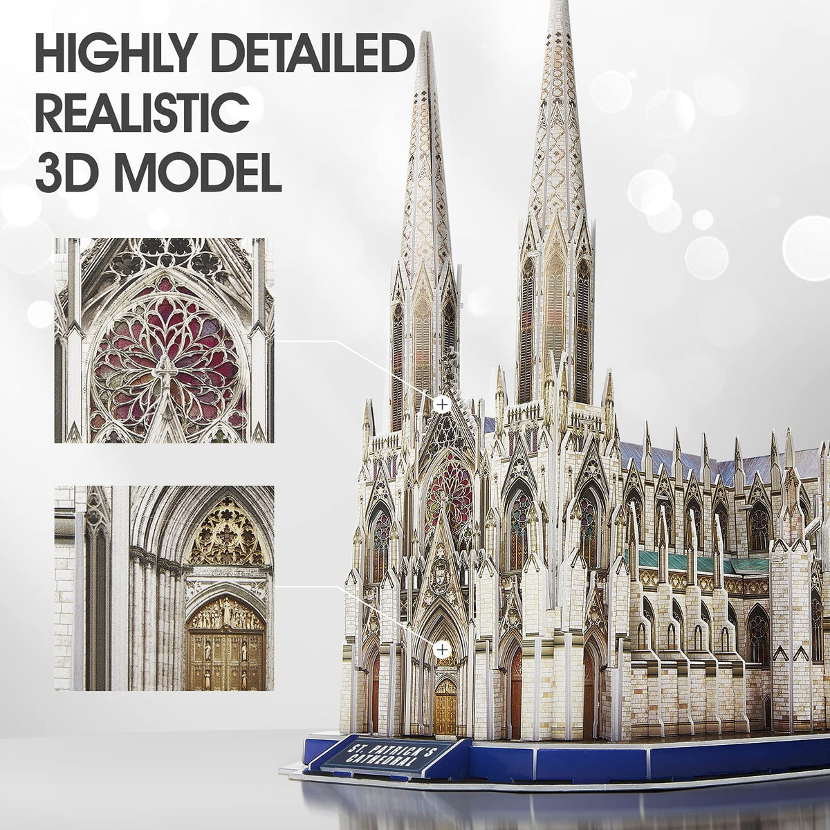 CubicFun St. Patrick's Cathedral assembly instructions guide calm building