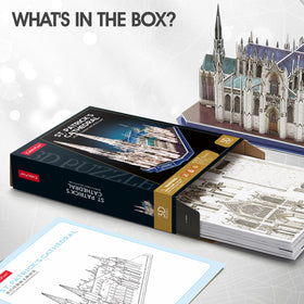 CubicFun St. Patrick's Cathedral gift-ready box for architecture lovers