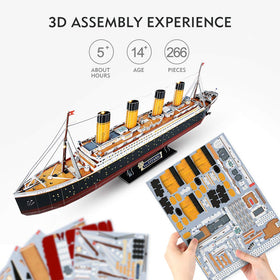 CubicFun Titanic gift idea for teens and adults