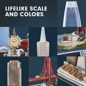 CubicFun Transamerica Pyramid detail for modern desk decor