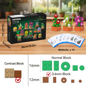 CUBIMANA plant designs provide a relaxing, creative activity for teens and adults