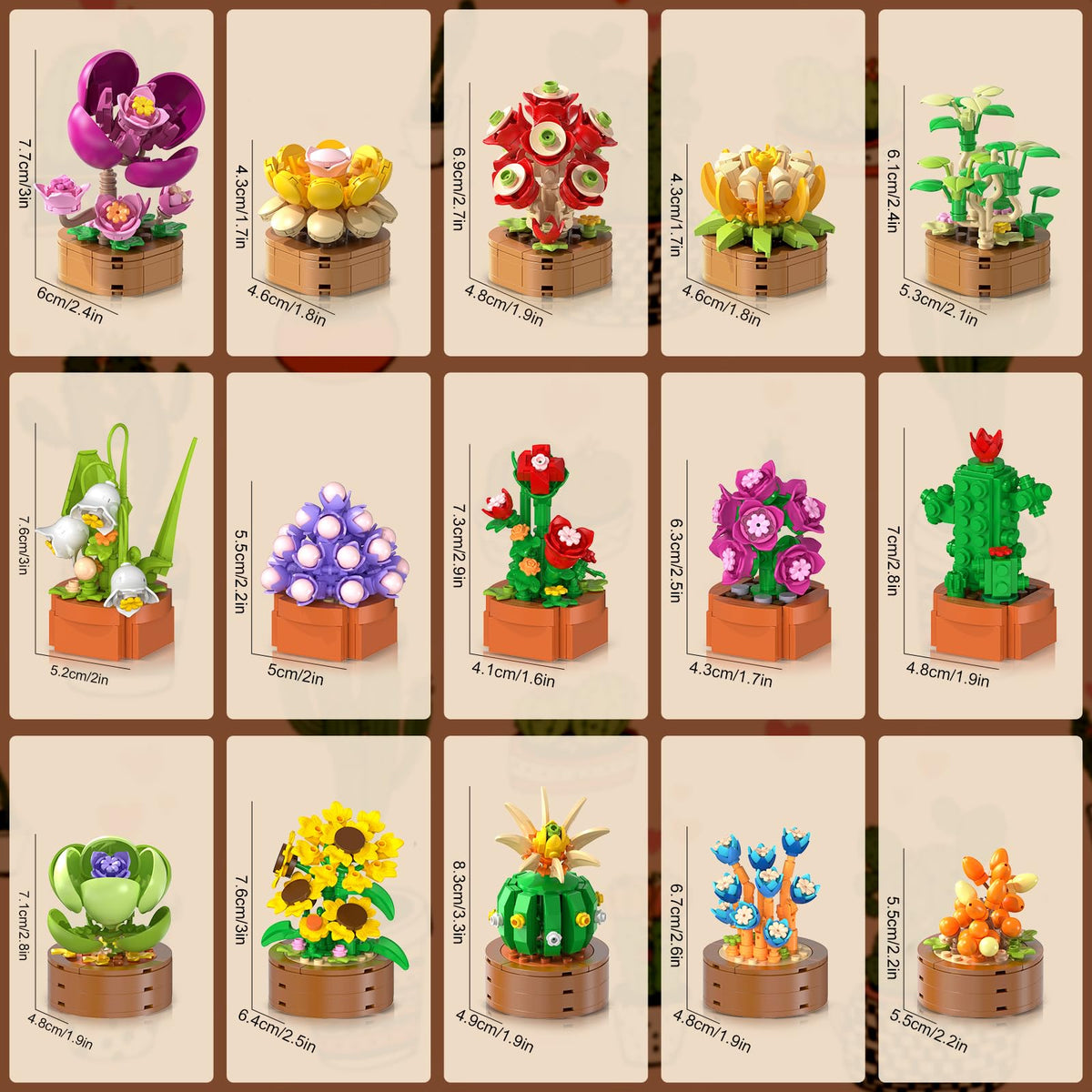 CUBIMANA no watering or sunlight needed, perfect for busy spaces