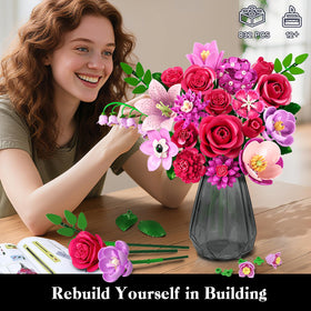 CUBIMANA clear guide enables easy building and arrangement for stylish shelf decor.