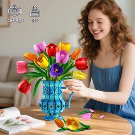 CUBIMANA 768-piece premium blocks kit enabling relaxing, screen-free building sessions.
